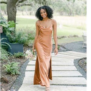 Revelry Skye Copper Satin